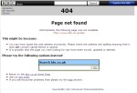 BBC 404 page