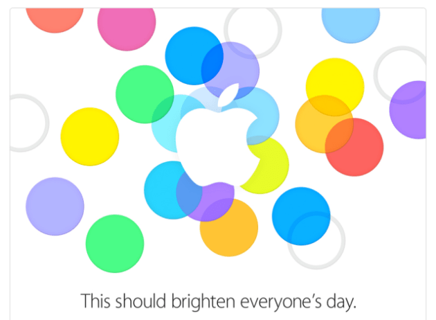iPhone 5S announcement 
