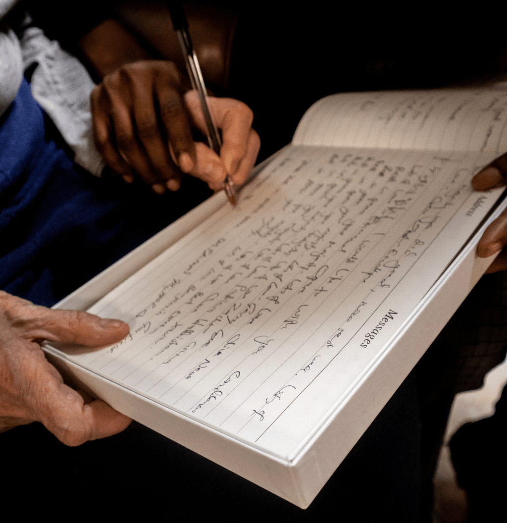 Book of condolence&nbsp;tour