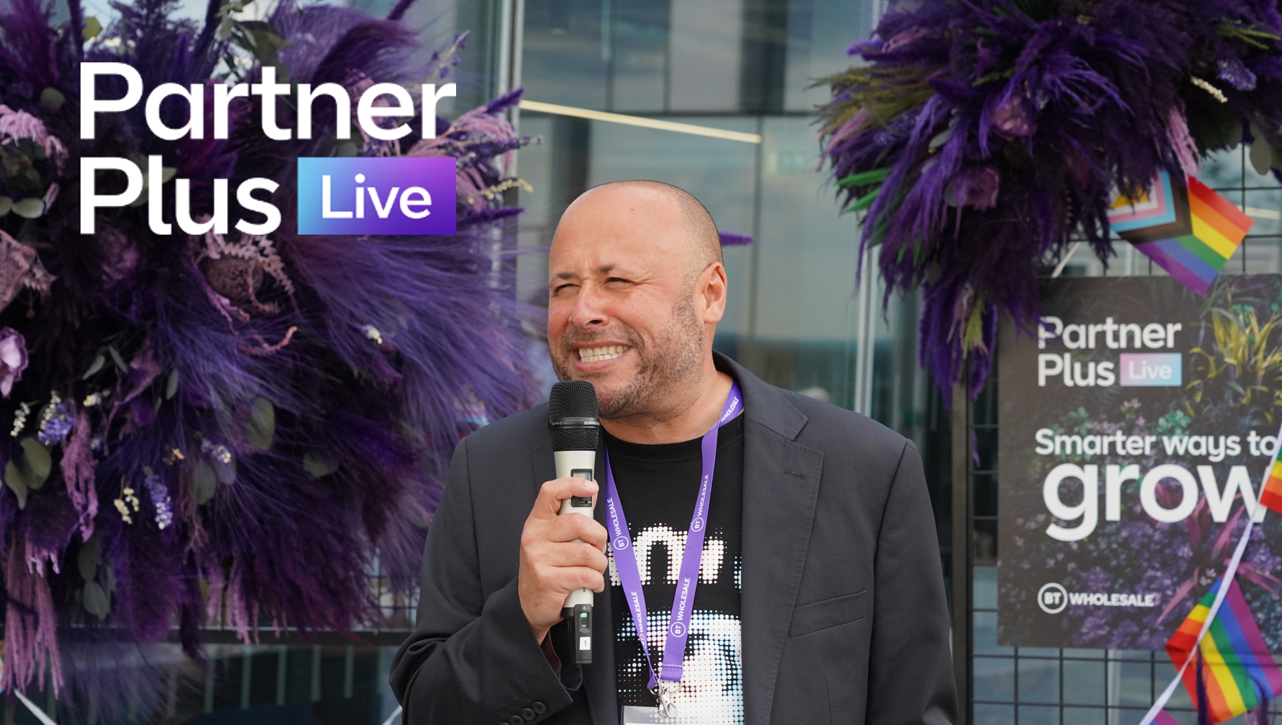 Christopher Wellbelove DL hosting Partner Plus Live