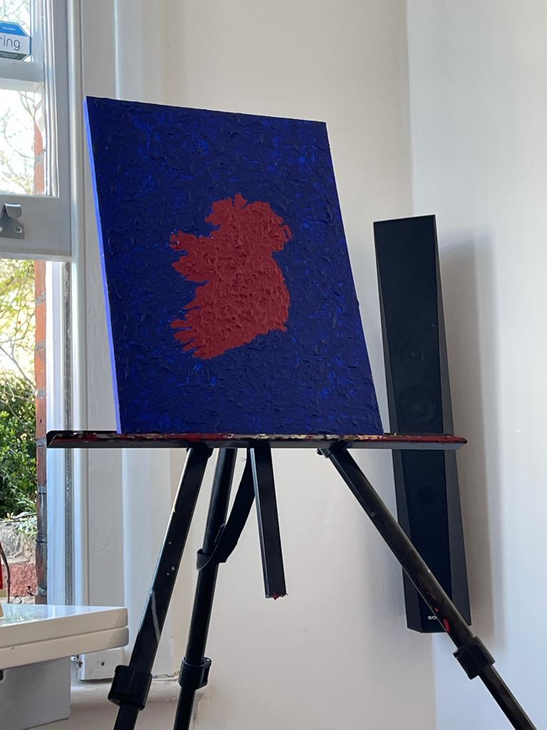 Isle of ireland on stand